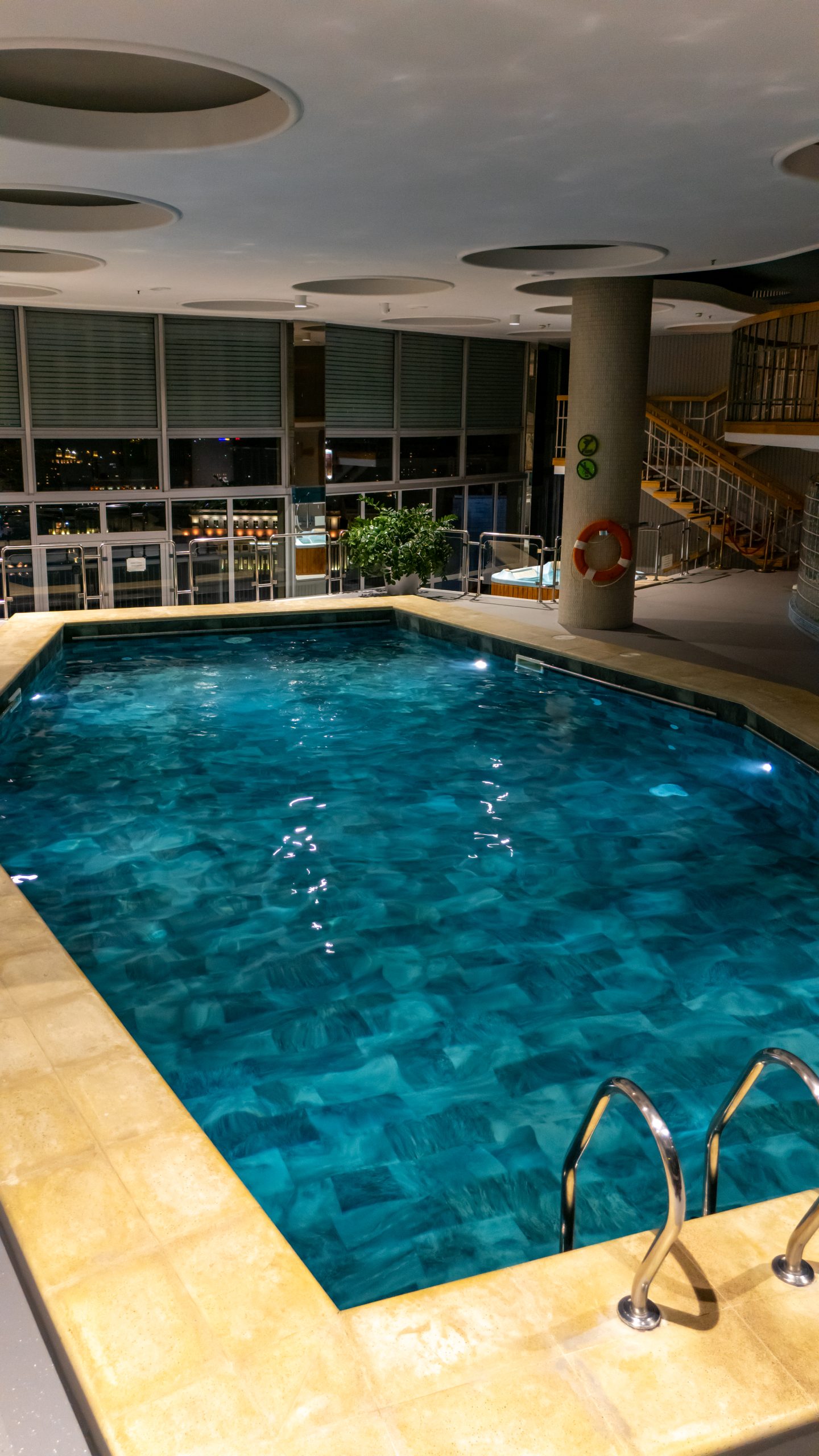 Swimming pool close-up
