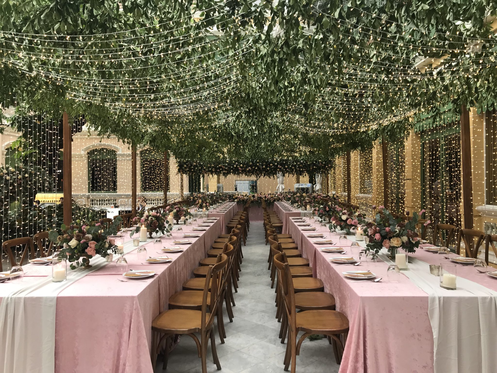 Restaurant terrace
