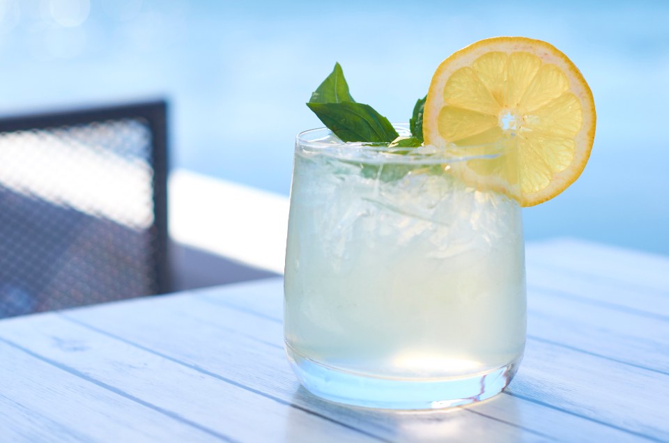Drink on the terrace