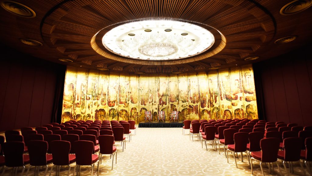 Ronda Ballroom set for a conference