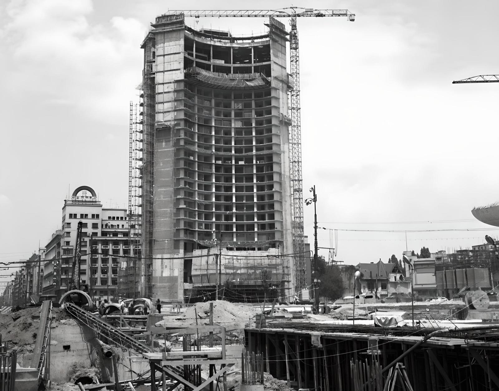 Hotel under construction